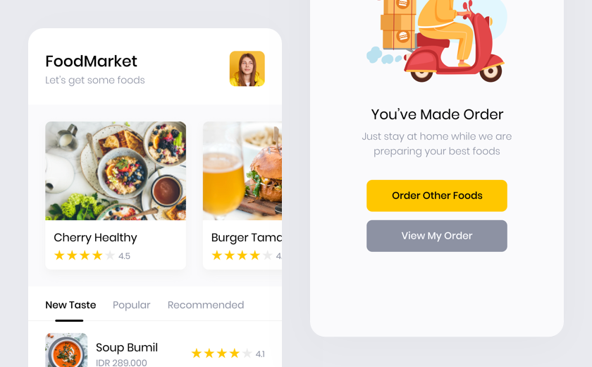 Kelas Full-Stack Laravel Flutter: FoodMarket Apps di BuildWithAngga